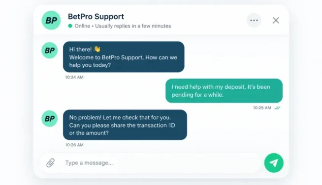 Dedicated In-App Support